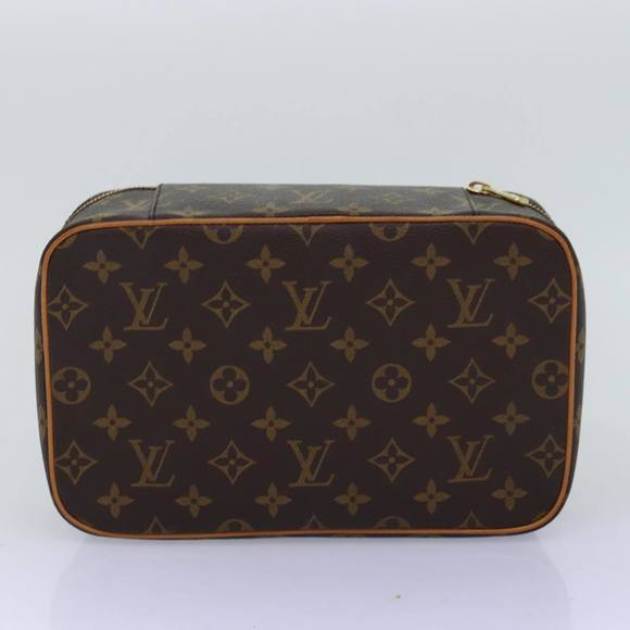 LOUIS VUITTON Monogram Trousse Boite Cosmetic Pouch M47640 LV Auth 74906 - Picture 6 of 16